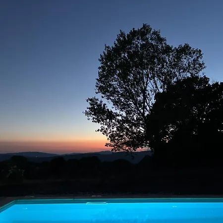 Beautiful Umbrian Near Gubbio With Private Pool