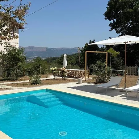 Beautiful Umbrian Near Gubbio With Private Pool Villa *
